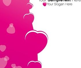 Cute Valentines Background 1 vector