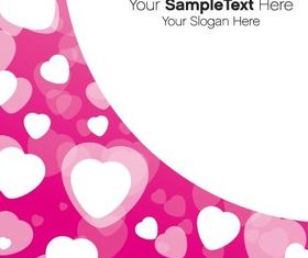 Cute Valentines Background 2 vector