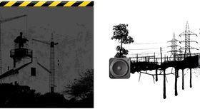 Urban whth music vector