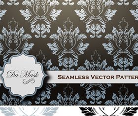 Seamless Damask Pattern vector