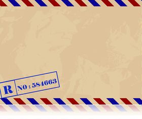Vintage Envelopes free 1 vector
