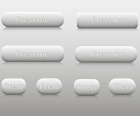 Web Buttons vector design