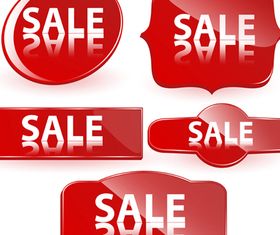 Sale Buttons Vectors