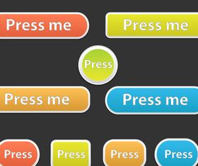 Soft Buttons Vectors shiny