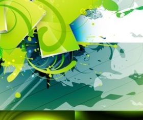 Splash-ink fashion background Illustration vector