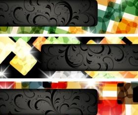 banner background vector design