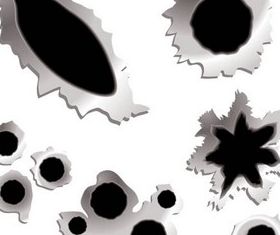 Shots Traces Illustration vector