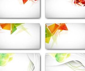 Gray Cards Templates vector