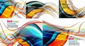 Colorful texture dynamic background vector