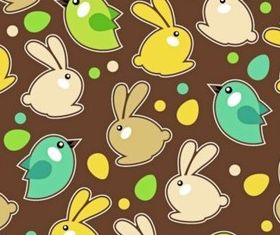 Cute cartoon background vector