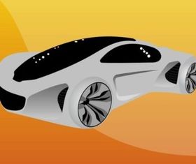 Futuristic Car design vectors