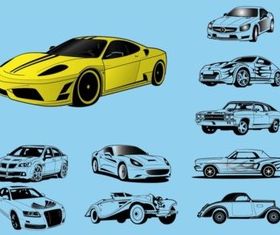 Car Illustrations vectors graphic