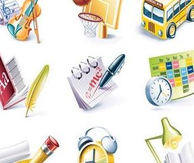 Education Icons vector