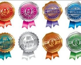 Gold Silver Awards Vector vector
