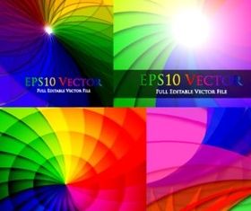 gorgeous spiral background vectors graphic