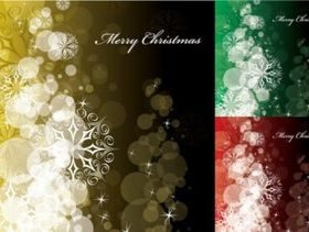 Dream snow background vector