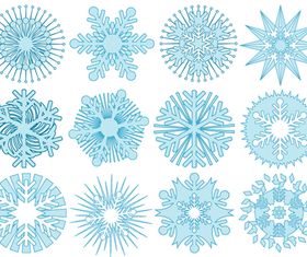 Snowflake pattern 2 vector
