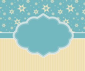 Retro christmas background vector graphic