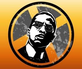 Malcolm X Badge vector