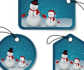 X-mas Stickers vector graphics