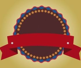 Badge vector