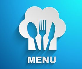 Shadow menu cover 1 vector