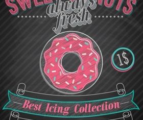 Black coffee design vectors