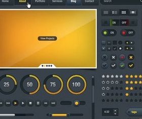 MediControls Elements vectors