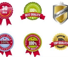 Labels graphic set vector