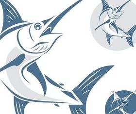 Fish Symbols free vector