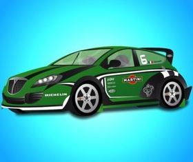 Racing Car vector design