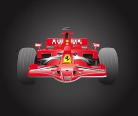 Formul1 Ferrari vector
