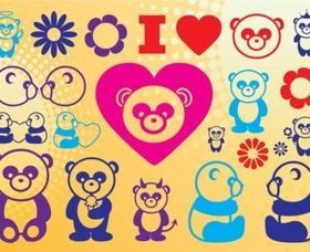 PandLove vectors graphic