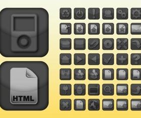 Apps Icons Illustration vector