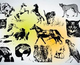 Animal vector graphic