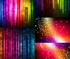 Star bright colorful background vector