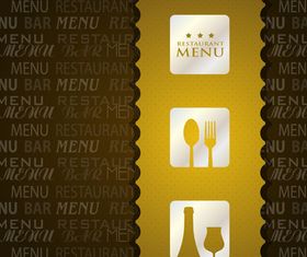 Restaurant menu 1 vector