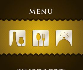 Restaurant menu 2 vector