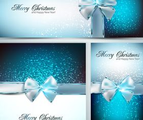 Holiday gift cards 2 vector