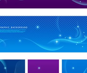 Abstract banner 2 Illustration vector