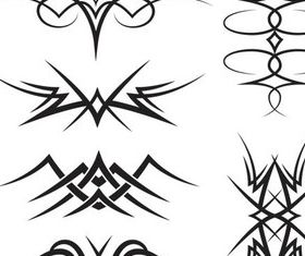 Stylish Tatoo vector