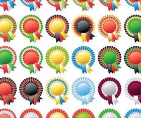 Ribbons graphic vector
