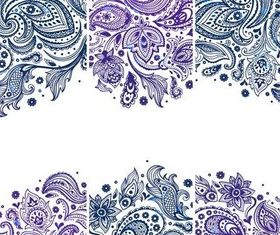 Floral Vintage Banners vector