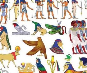 Egypt graphic design vectors