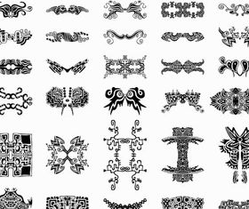 Stylish Tatoo free vectors graphic