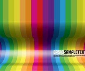Shiny colored bar background vector