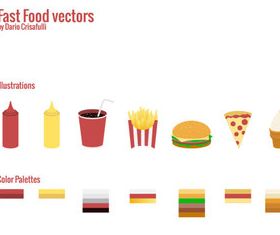 Fast food vector