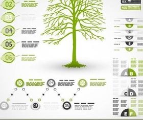 Shiny Ecology Infographics vector