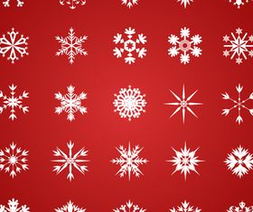 Beautiful snowflake pattern vector