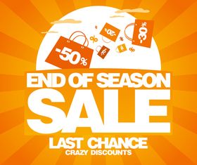 Promotions poster background 1 vector